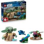 LEGO Star Wars 75443 Grogus Zuhause, Spielzeug f&uuml;r Kinder ab 4 Jahre