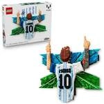 LEGO Editions 43018 Lionel Messi &ndash; Torjubel, Fu&szlig;ball Modellbau