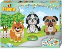 Hama 3157 - Geschenkpackung Hundefreunde, B&uuml;gelperlen midi, 4000 St&uuml;ck