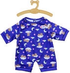 Zapf Creation BABY born Teddy mit Schlafanzug lila leuchtet im Dunkeln