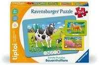 tiptoi&reg; 3 erste Puzzles: Bauernhoftiere - 3x6 Teile