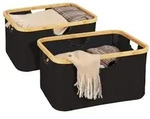 Korb Mod. Ecori, 2er Set, Textilien aus 100 % recyceltem Polyester