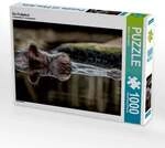 CALVENDO Puzzle Ein Flu&szlig;pferd 1000 Teile Lege-Gr&ouml;&szlig;e 64x48cm Foto-Puzzle f&uuml;r