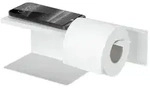 Turbo-Loc&reg; Toilettenpapierhalter mit Ablage Mod. Lizan Wei&szlig;, Befestigen ohne Bohren