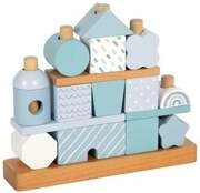 Stapelhaus blau