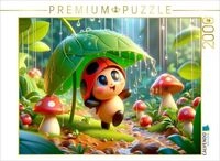 CALVENDO Puzzle Tanz und Spiel im frischen Fr&uuml;hlingsregen 2000 Teile...