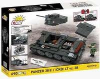 COBI Historical Collection 2666 - Panzer 38(t) (CKD) LT vz 38, WWII, Bausatz 1:28,