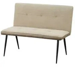 HTI-Living HTI-Living 2-Sitzer Bank Antikbraun/Taupe Joschka