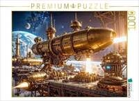 CALVENDO Puzzle Treibstoffaufnahme auf einer Service-Raumstation 1000 Teile