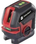 TOOLCRAFT Kreuzlinienlaser gr&uuml;ner Laser, selbstnivellierend Reichweite (max.):...