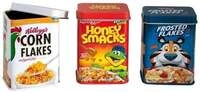 Kellogs Metalldosen Set