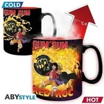 ONE PIECE - Mug Heat Change - 460 ml -Luffy vs Kaidou-cardboard box