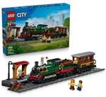 LEGO City 60511 Klassischer Dampfzug, Bauset mit Spielzeugzug f&uuml;r Kinder ab 7 Jahren
