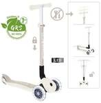 GLOBBER PRIMO FOLDABLE LIGHTS ECO kokos wei&szlig;, mit Leuchtrollen