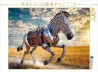 CALVENDO Puzzle Zlatan, das Zebra 2000 Teile Lege-Gr&ouml;&szlig;e 90x67cm Foto-Puzzle...
