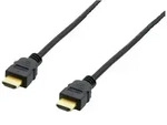 Equip HDMI Anschlusskabel HDMI-A Stecker 3.00 m Schwarz 119351 4K UHD, vergoldete
