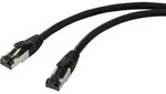 Renkforce RF-7106486 RJ45 Netzwerk Patchkabel CAT 8.1 S/FTP 5.00m Schwarz 1St.