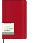 Moleskine 18 Monate Wochen Notizkalender 2026/2027, Large/A5, 1 Wo = 1 Seite, rechts