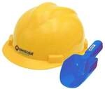 Spielstabil 7567 - Baumeister-Set klein mit Helm und Schaufel, Kunststoff