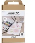 Creativ Company DIY Sets Malen Starter Kreativ Set Aquarellfarben, Kreativ Box