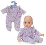 Zapf Creation BABY born Puppenkleidung Strampler Wald violett 43cm
