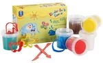 Kinder Soft Knete Basic Plus 6 x 150 gr. mit Zubeh&ouml;r