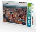 CALVENDO Puzzle Hildesheim von oben 1000 Teile Lege-Gr&ouml;&szlig;e 64x48cm Foto-Puzzle...