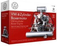 FRANZIS 67308 - Originalgetreuer 200-Teile-VW-Boxermotorbausatz, Soundmodul mit