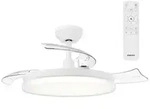 Philips LED Solr Deckenventilator 32 W mit Fernbedienung, Dimmbar