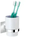 Turbo-Loc&reg; Zahnputzbecher Quadro, Befestigen ohne bohren