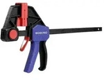 WorkPro WP232040 Einhandzwinge Produktabmessung, L&auml;nge: 300mm