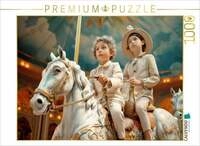 CALVENDO Puzzle Karussell 1000 Teile Lege-Gr&ouml;&szlig;e 64x48cm Foto-Puzzle f&uuml;r