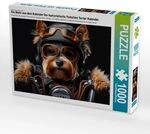 CALVENDO Puzzle Ein Motiv aus dem Kalender Der humoristische Yorkshire Terrier