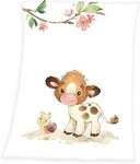 Herding 1540231014 - babybest&reg;, Babydecke, S&uuml;&szlig;es K&auml;lbchen, Soft-Peachdecke,