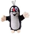 Handpuppe Der kleine Maulwurf schwarz/grau 29cm