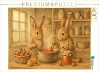CALVENDO Puzzle Hasenzauber in der Marmeladenk&uuml;che 1000 Teile Lege-Gr&ouml;&szlig;e...