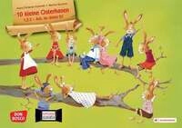 10 kleine Osterhasen. 1,2,3 - Ach, du dickes Ei! Kamishibai Bildkartenset