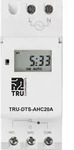 TRU COMPONENTS TC-8576104 Zeitschaltuhr f&uuml;r Hutschiene TRU-DTS-AHC20A 230 V/AC