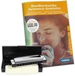 Blues Harmonica Set, (incl. 4 languages Method (DE/EN/FR/ES), case, cleaning cloth)