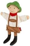 sigikid 43344 - Handspielpuppe Seppl, 34 cm
