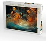 CALVENDO Puzzle Mikropilze - organische Formen als abstrakte Kunst 1000 Teile