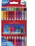 Faber-Castell Doppelfasermaler Glitzer 20 St&uuml;ck Etui