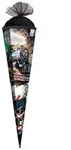 Motivschult&uuml;te 85 cm, Dampflok, Folie, Glitzerborte