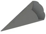 URSUS Schult&uuml;ten 3D-Schult&uuml;ten, dunkelgrau, H&ouml;he: 68 cm, Durchmesser: 20 cm