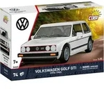 COBI 24662 - Volkswagen Golf GTI (1976-1983), wei&szlig;, Bausatz 1:35, 74 Klemmbausteine