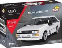 COBI 24665 - Audi Quattro 1980, wei&szlig;, 1:35, Bausatz, 79 Klemmbausteine