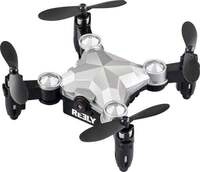 Reely Suitcase mini drone Quadrocopter RtF Einsteiger, Kameraflug Silber-Schwarz