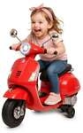 Ride-on Vespa GTS 125 rot Li-Power 12.6