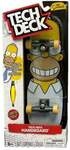 Tech Deck, Handboard mit Santa Cruz und Homer von The Simpsons, Mini-Skateboard...
