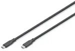 Digitus USB-C&reg; Kabel USB4&reg; USB-C&reg;, USB-C&reg; Stecker 1m Schwarz 16K UHD, 10K UHD, 8K